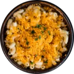 23. Mac N Say Cheese <span class="icon-container">   <i class="icon"><img src="https://thefoodclub053.nl/wp-content/uploads/2024/03/vegan-blad.webp">   </i> </span>