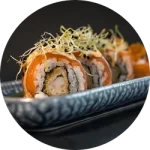 4. Red Dragon Roll 4 st.